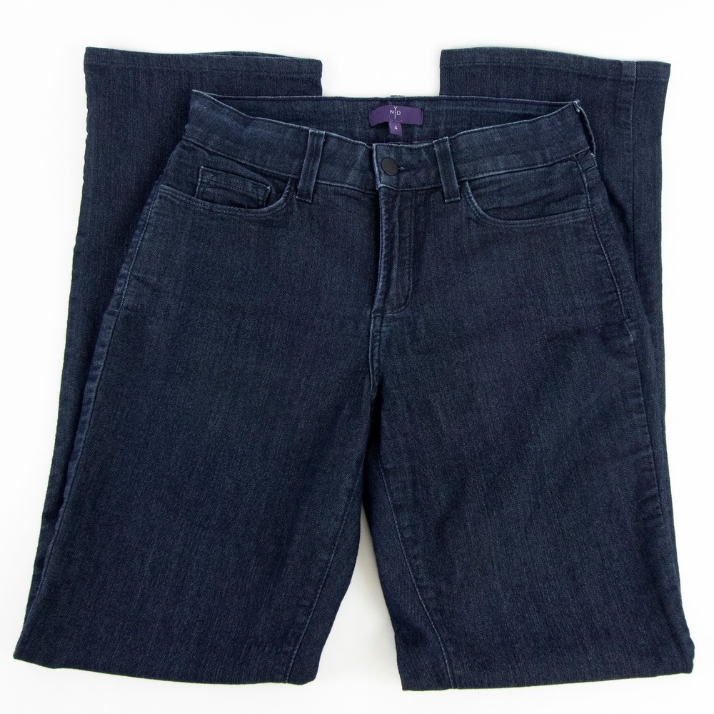 NYDJ Skinny Jeans Womens Size 4 Stretch Blue Lift Tuck Made in USA 10232T1074